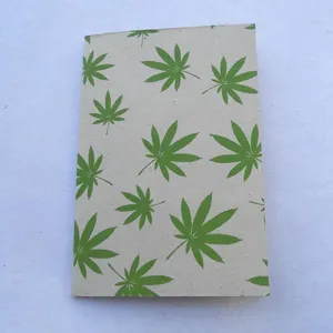 Hoge Kwaliteit Nieuwe Ontwerp Mooie Gerecycled Hout/Zuur Gratis Soft Cover Hennep Papier Wenskaart