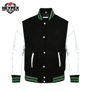 Chaquetas universitarias con cuello levantado para hombre hechas a mano en Pakistán - Product Image 3