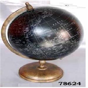 Hecho a mano 100% marca nueva Oficina Decoración OEM geografía Educación de aluminio globo del mundo decorativas - Product Image 2