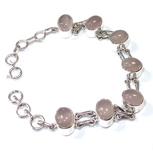 Última joyería de piedra Natural al por mayor pulsera de plata Pulsera de joyería de moda - Product Image 4