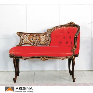 现代欧式手工雕刻经典躺椅木制仿古懒人沙发和客厅沙发床造型设计