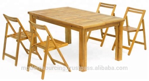 Meuble de jardin pliable en bois d'acacia du Vietnam pour patio, salon ou coin de jardin - Product Image 3