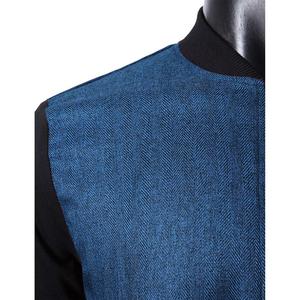 Veste légère de bombardier de baseball universitaire pour hommes vêtements de collège vêtements décontractés intelligents en prix de gros vestes pour hommes - Product Image 5