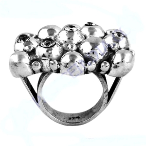 Bague en argent 925 avec des anneaux CZ coûteux Designs mignons Zircon cubique Gemstone Fine Fashion Jewelry pour mariage ou fête - Product Image 2