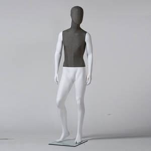 Stof covers realistische kleding display doek herenkleding modellering voor menselijke modellen
