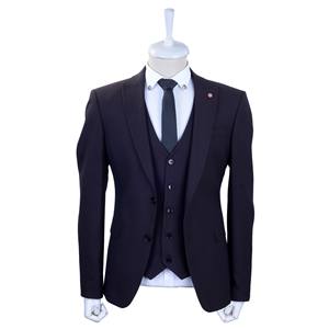 Traje clásico para hombre Slim Fit Three Piece Business & Groom's Wedding Dress Traje de hombre de lujo Elite elegante - Product Image 1