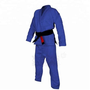 2024 คุณภาพสูง BJJ Gi และ Jiu Jitsu สวมใส่สีขาวสีฟ้าสีดําสีเทาท่าเรือสีชมพูสําหรับศิลปะการต่อสู้ - Product Image 1