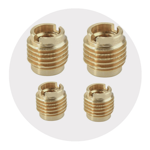 Écrous à insérer en bois en laiton de marque privée de grande qualité, produit unique à prix compétitif - Product Image 1