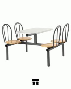 Loop Back Wooden Seat - Product Image 2