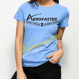 Camiseta de mujer estampada de punto 100% algodón High Street - Product Image 3