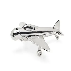 Avion en aluminium moderne clair poli Design fantaisie décoration modèle Standard moderne