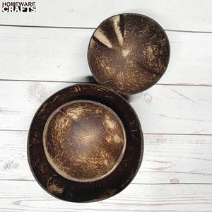 Tazones de Papel de Coco Natural Desechables para Servir Smoothies, Platos Veganos, Bocadillos para Bodas y Campamentos - Product Image 3