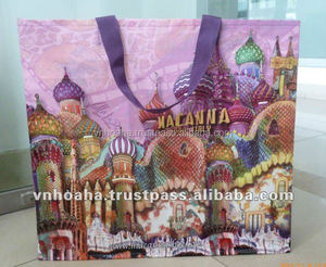 Sac à provisions tissé PP personnalisé fabriqué au Vietnam, bon marché mais de haute qualité - Product Image 3