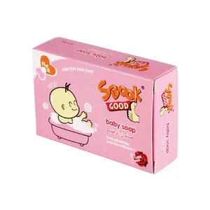 SBOOK 80g natural Skin whitening bath Nourishing Alcohol Free Foam Baby Soap.