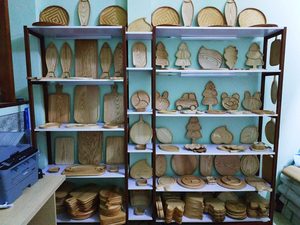 Plateau en bois pour la cuisine - Product Image 2