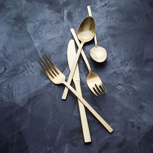 Juego de Cubiertos de Acero Inoxidable Elegante y de Lujo Sheeraz International, con Acabado Espejo, para Uso en el Hogar, Cocina y Fiestas - Product Image 4