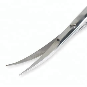 กรรไกรตัดเล็บสแตนเลสแบบโค้งคมอุปกรณ์ตัดหนังกำพร้าสำหรับดูแลเล็บ - Product Image 3