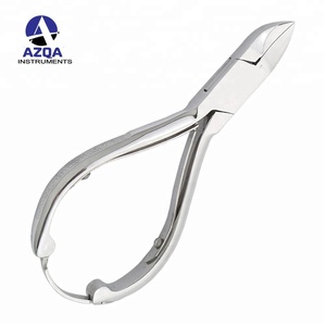 Coupe-ongles en acier inoxydable de haute qualité avec double ressort de verrouillage, coupe-ongles robuste pour les ongles des pieds - Product Image 3