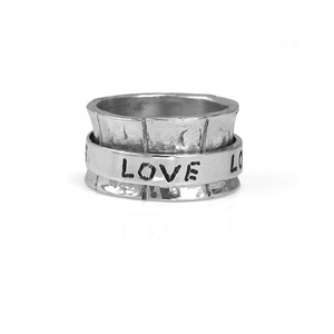 Wholesale price <b>spinner</b> <b>ring</b> 925 sterling silver jewelry manufacturer - Product Image 1