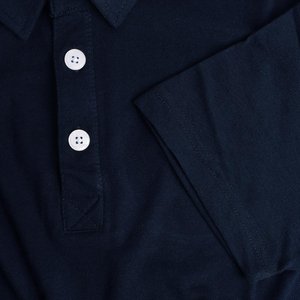 180-200gsm สมบูรณ์แบบสำหรับเสื้อโปโลผ้าฝ้าย35% โพลีเอสเตอร์65% เราปรับขนาดลวดลายทึบ - Product Image 4