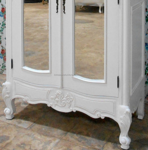 Indonesia Furniture - La Rochelle <b>Antique</b> French <b>Wardrobe</b> Furniture - Product Image 6