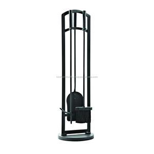 Iron <b>Fireplace</b> Tool Set with Hanger Durable Metal <b>Accessories</b> Black 31" for Home <b>Fireplaces</b> - Product Image 1