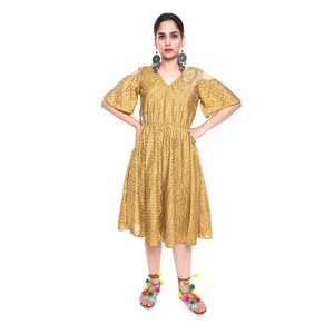 Robe en soie personnalisées pour femmes, 2020, Art, Viscose, robes décontractées élégantes pour femmes, nouvelle mode - Product Image 1