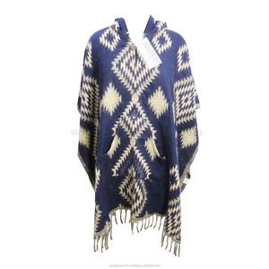 Poncho Écharpe Tricotée Femme Châles - Product Image 6