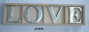Alfabetos de aluminio fundido de gran venta AMOR Espejo pulido Disponible en todos los tamaños Alfabetos de metal Acabado pulido - Product Image 2