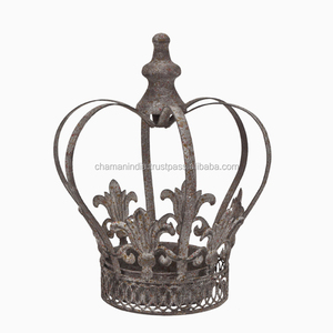 Corona Decorativa para Bodas y Fiestas, Estilo Chaman Indio, Hierro Francés, Impresión Digital - Product Image 1