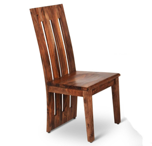 Silla Industrial de madera y cuero, buena calidad - Product Image 4