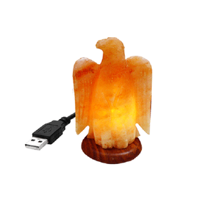 เกลือมาลตี้รูปนกอินทรีโคมไฟตารางสีส้มอินเดียทำ - Product Image 2