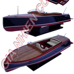 MARINA RUNABOUT Novelty Wooden Speed <b>Boat</b> Model Craft <b>Gift</b> Idea Vietnam Origin GIA NHIEN CO. LTD - Product Image 1