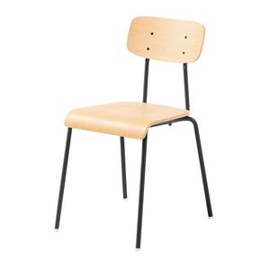 Meilleure vente Chaise industrielle en cuir et fer - Product Image 6