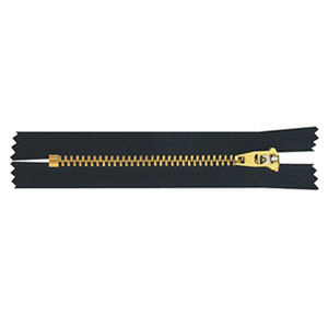 Cierres Metálicos de Cierre Automático Marca OZL al por Mayor con Dientes de Aluminio para Jeans, Zapatos, Prendas, Bolsos y Textiles para el Hogar - Product Image 1