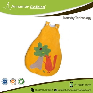 Conception personnalisée fabricant de sac de couchage pour bébé Inde 100 sac de couchage pour bébé en coton biologique avec personnalisation certifié gots - Product Image 2
