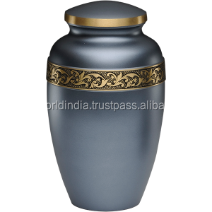 Grande Prairie โมเดลโกศโลหะสำหรับผู้ใหญ่สำหรับงานศพ FU-463จาก brassworld India - Product Image 5
