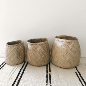 Pots de fleurs en jonc de mer, panier de jardinière, économique - Product Image 3