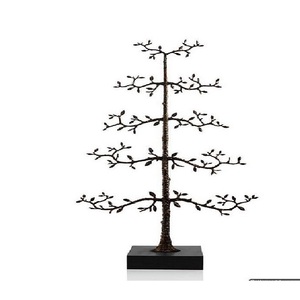 Sculpture de conception d'arbre de forme longue couleur noire nouveau Design meilleure qualité Design antique Sculpture décorative moderne à vendre - Product Image 1