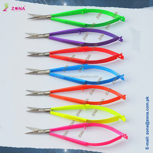 Ciseaux à cils de volume professionnels fabriqués au Pakistan Ciseaux à micro cils à ressort en acier inoxydable Utilisation de beauté de marque privée - Product Image 5