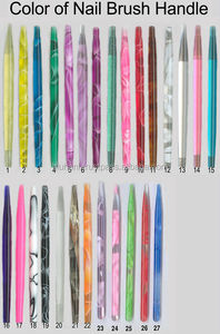 Cepillo de cerdas, mango de plástico, para uñas de Gel, disponible en la manija o en la impresión del logotipo Protector - Product Image 5