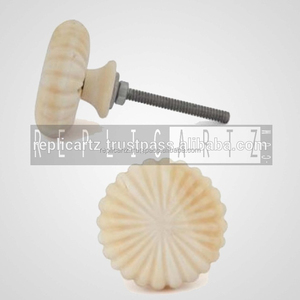 <b>White</b> Round Bone Horn <b>Door</b> <b>Knob</b> for Drawers Kitchen Cabinets Cupboards Furniture Pull Handle Vintage Decorative Cabinet Hardware - Product Image 2