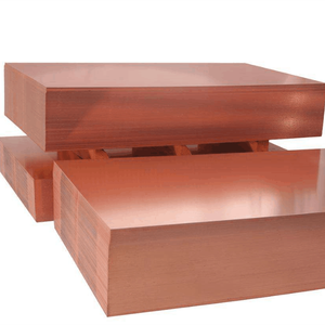99.9% pureté ASTM C10100 C11000 3mm Cuivre Feuille/Plaque De Cuivre