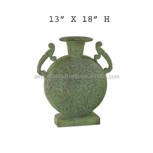 Macetas de metal de hierro para exteriores, macetas decorativas de jardín en relieve para jardín, macetas y diseño de lujo - Product Image 4