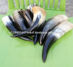 Bocina pequeña pulida hecha a mano, cuerno para beber vikingo - Product Image 6