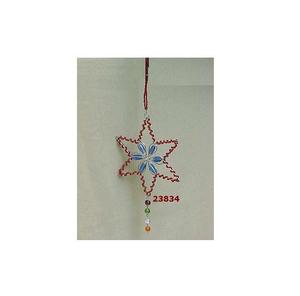 Nueva llegada de metal decorativo colgante hecho a mano con cuentas decoración de Navidad - Product Image 1