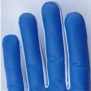Gants de golf en cuir de chèvre de qualité supérieure, couleur bleue, pour hommes, logo personnalisé, USA 2026 - Product Image 3