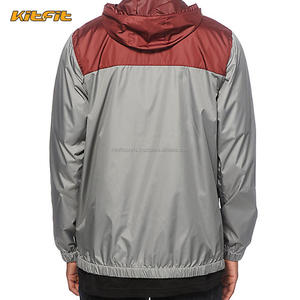 OEM coupe-vent personnalisé hiver printemps extérieur manteau imperméable automne coupe-vent hommes full zipup coupe-vent pour hommes - Product Image 2