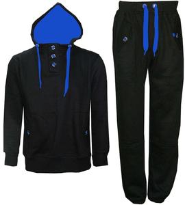 Conjunto de Chándal de Dos Piezas para Hombre con Logotipo Personalizado, Tejido de Lana Extra Grande, Cierre de Cremallera, Diseño Reflectante - Product Image 2