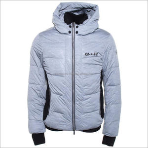 Doudoune d'extérieur noire pour hommes personnalisée pour les produits de Offre Spéciale d'hiver Blouson de bombardier à bulles personnalisé veste d'extérieur - Product Image 6